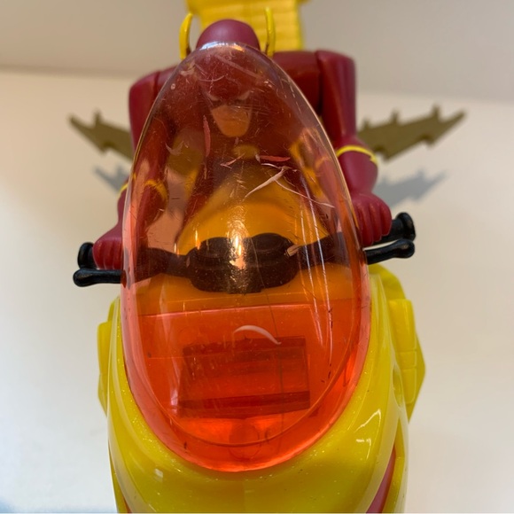 2003 Mattel Justice League Mission Vision The Flash Motorcycle DC Comics Vintage - Picture 6 of 11